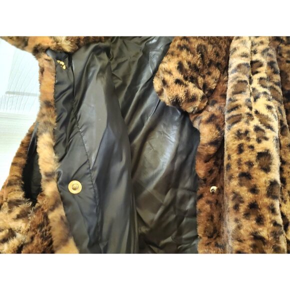 REVERSIBLE WOMENS VEST COAT JACKET FAUX FUR NWOT - Picture 2 of 8